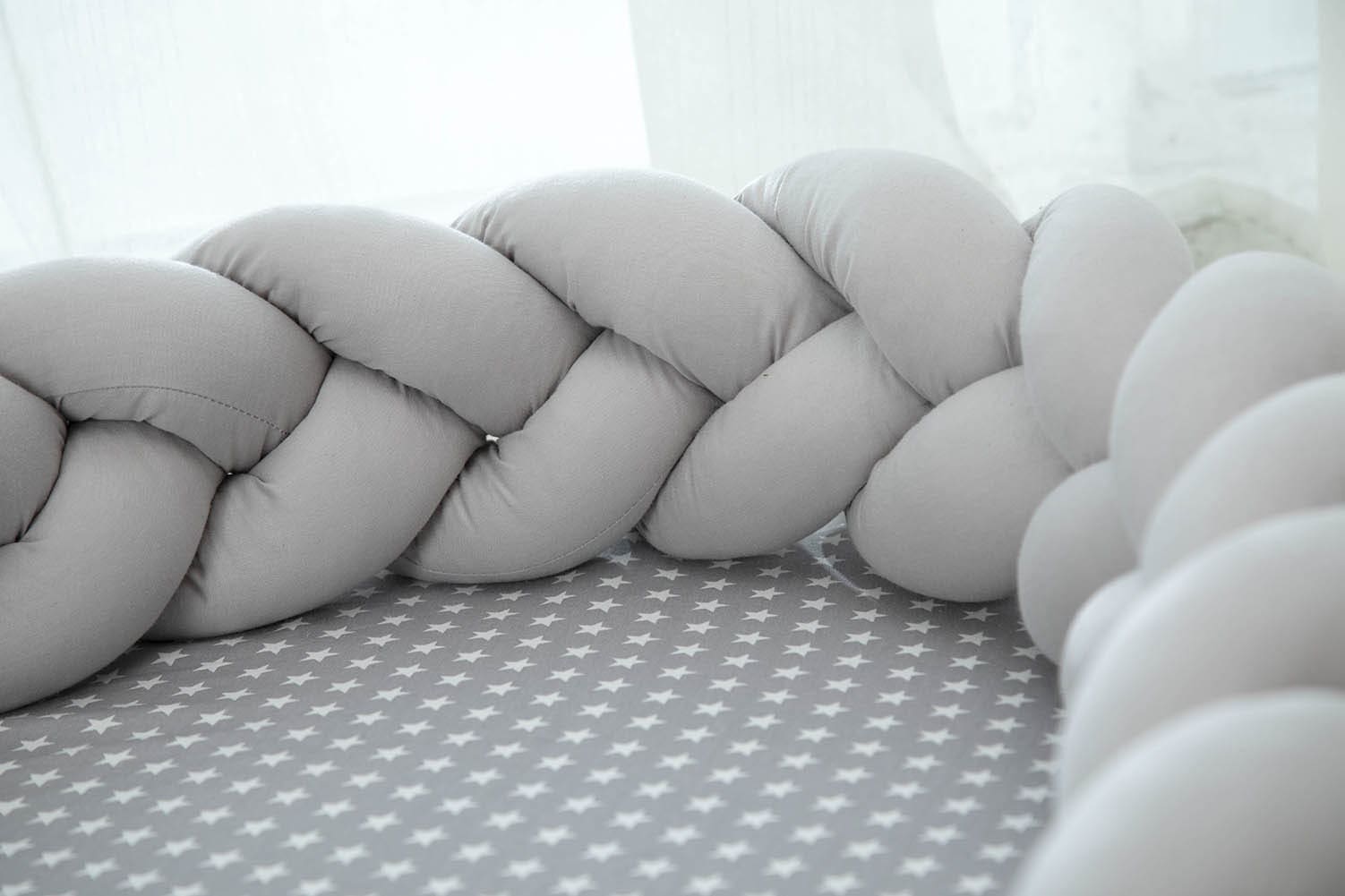 Kokon pleciony warkocz, otulacz 4