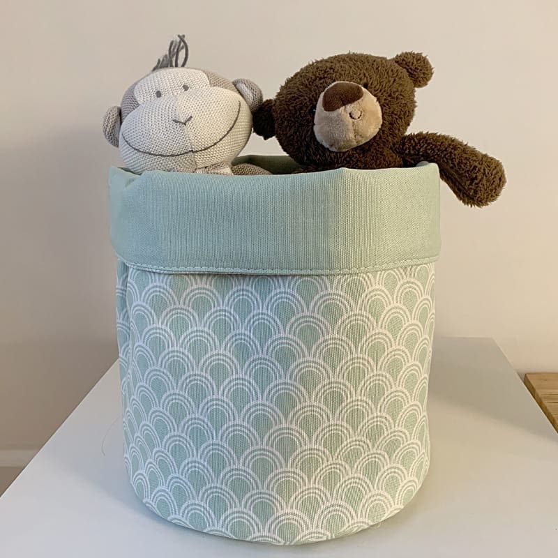 Komplet 2 x kosz pojemnik na zabawki