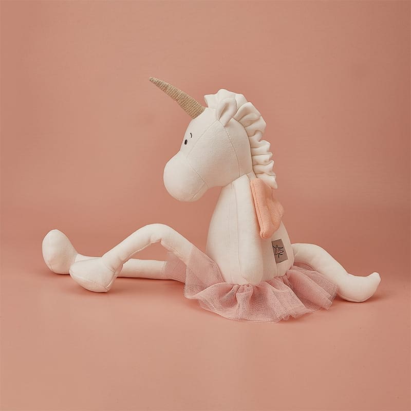 Lalka Baletnica Hipcia Jednorożec Maskotka Przytulanka Ballerina 45cm 6