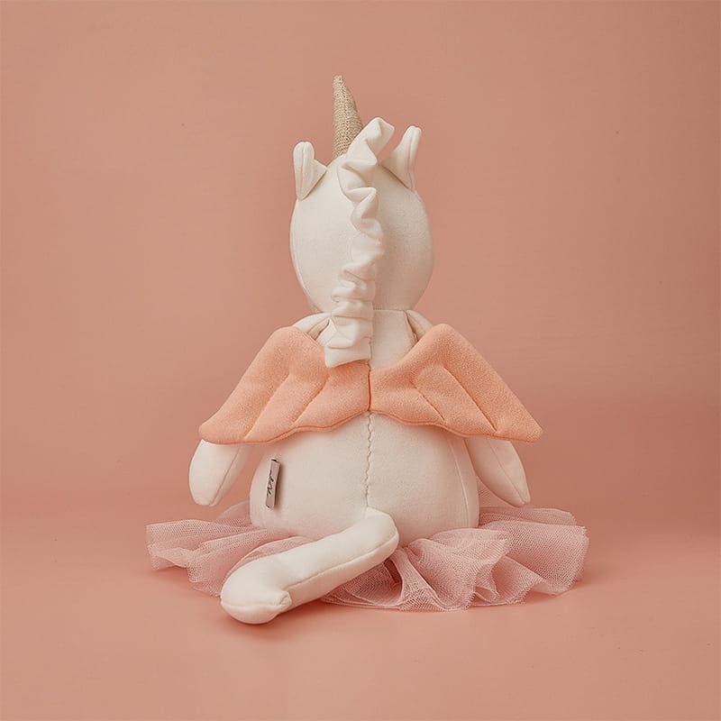 Lalka Baletnica Hipcia Jednorożec Maskotka Przytulanka Ballerina 45cm 7