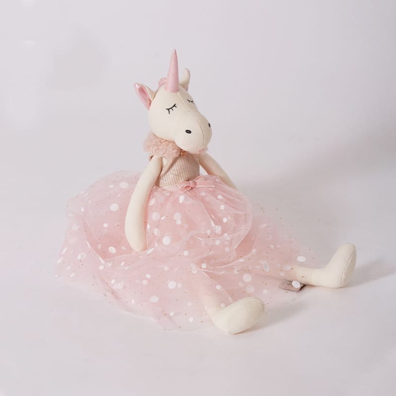 Lalka Baletnica Jednorożec Maskotka Przytulanka Ballerina 38cm 11