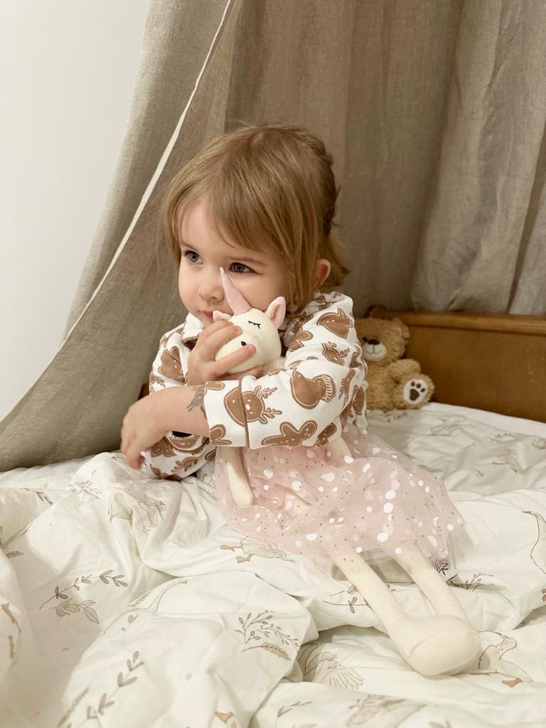 Lalka Baletnica Jednorożec Maskotka Przytulanka Ballerina 38cm 4