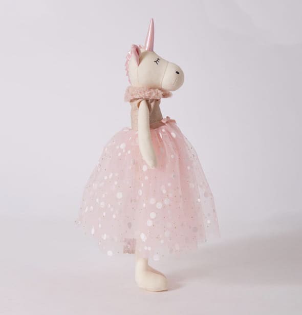 Lalka Baletnica Jednorożec Maskotka Przytulanka Ballerina 38cm 9