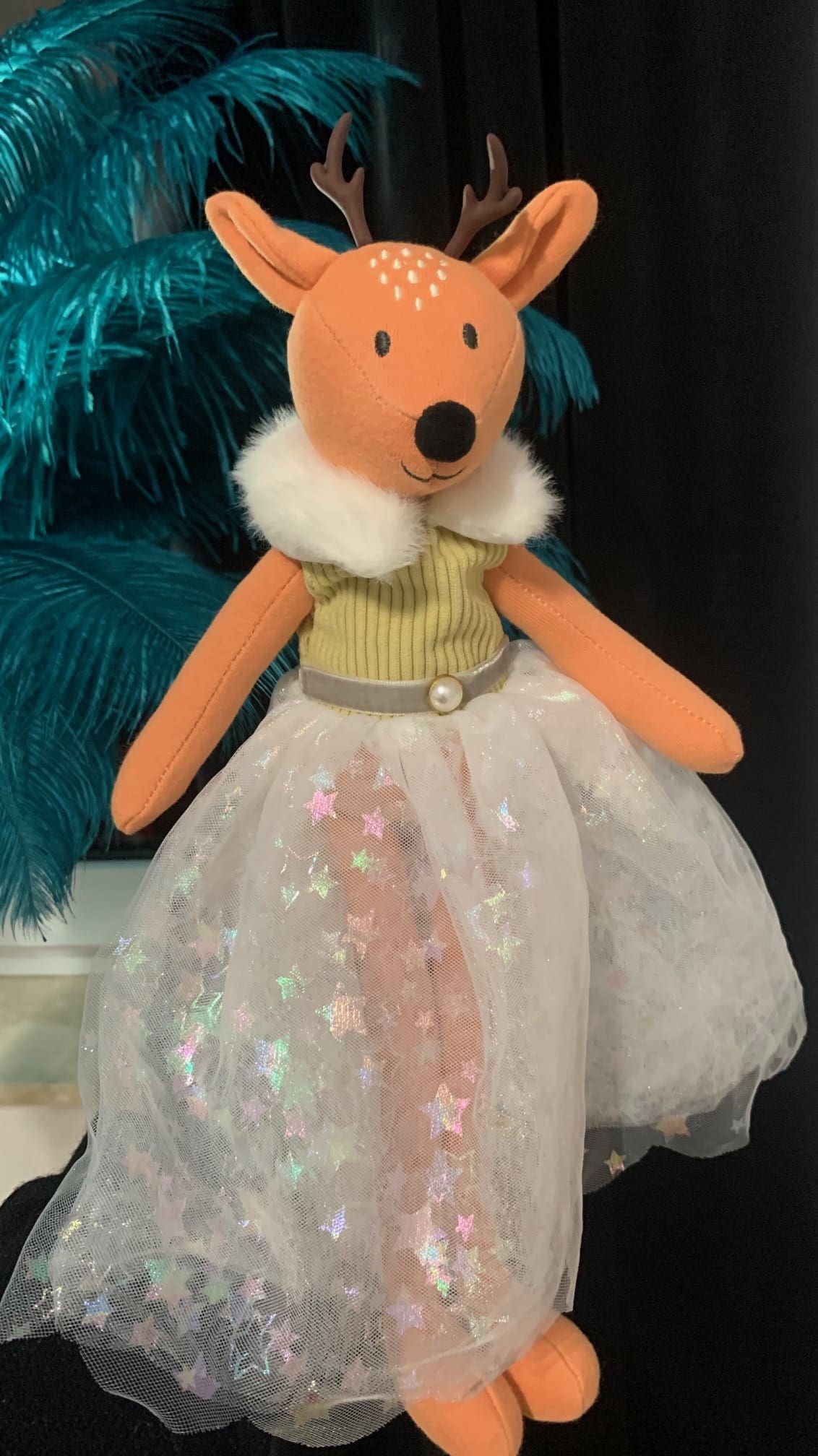 Lalka Baletnica Jelonek Maskotka Przytulanka Ballerina 38cm 3