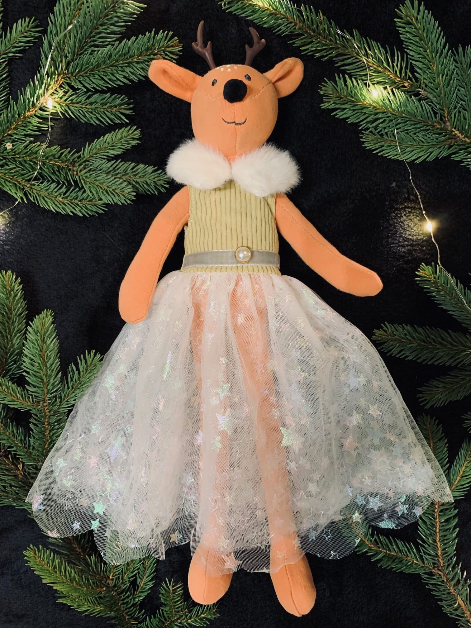 Lalka Baletnica Jelonek Maskotka Przytulanka Ballerina 38cm 4