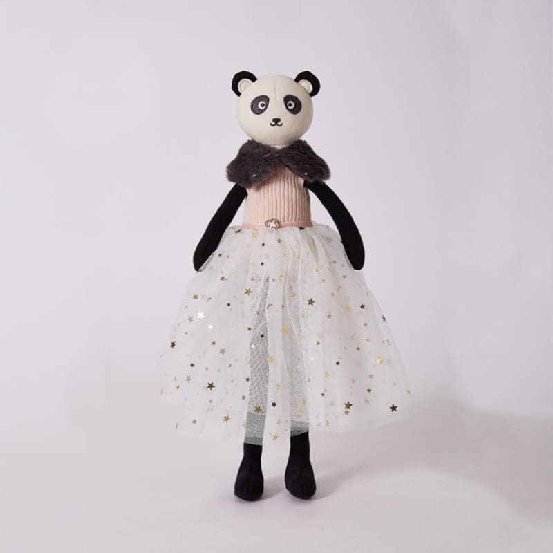 Lalka Baletnica Panda Maskotka Przytulanka Ballerina 3