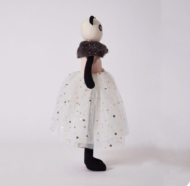 Lalka Baletnica Panda Maskotka Przytulanka Ballerina 4