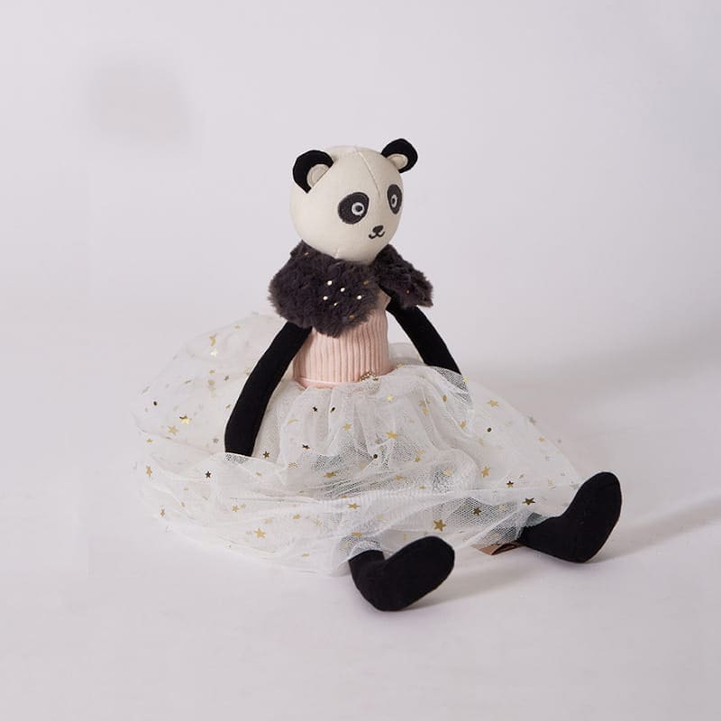 Lalka Baletnica Panda Maskotka Przytulanka Ballerina 6