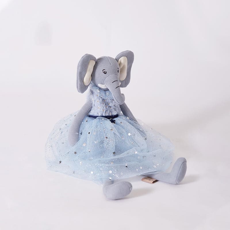 Lalka Baletnica Słonik Maskotka Przytulanka Ballerina 38cm 8