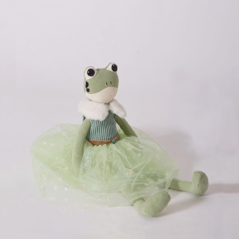 Lalka Baletnica Żabka Maskotka Przytulanka Ballerina 38cm 3