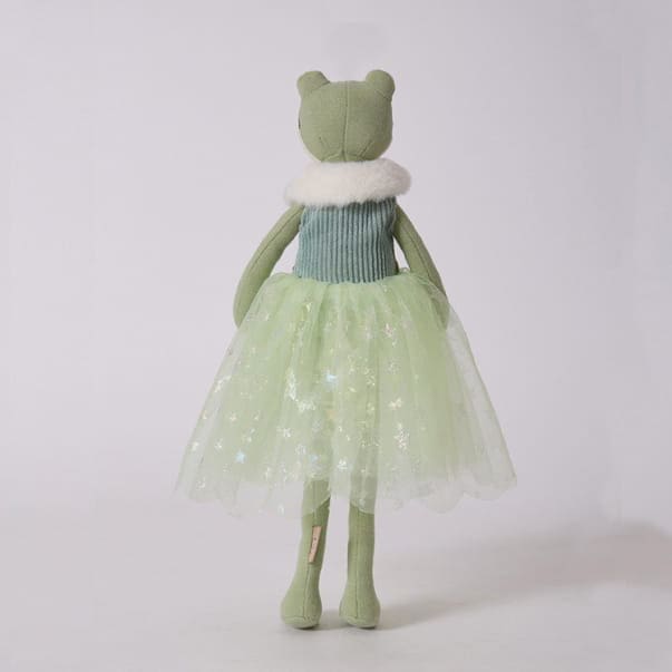 Lalka Baletnica Żabka Maskotka Przytulanka Ballerina 38cm 5