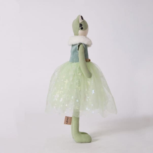 Lalka Baletnica Żabka Maskotka Przytulanka Ballerina 38cm 6