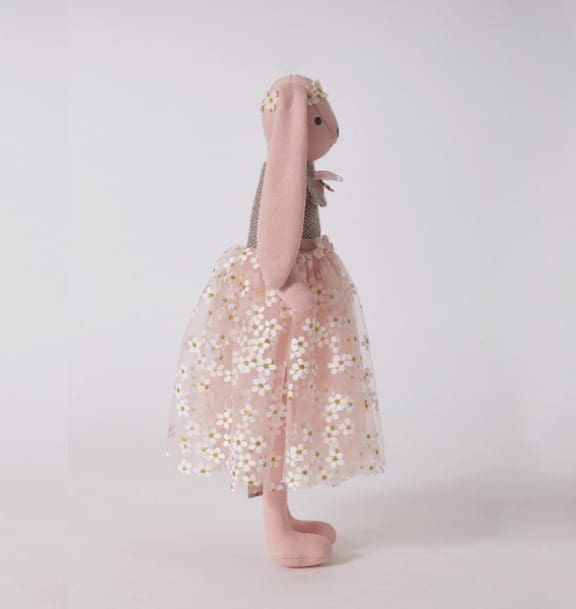Lalka Baletnica Zajączek Maskotka Przytulanka Ballerina 38cm 4