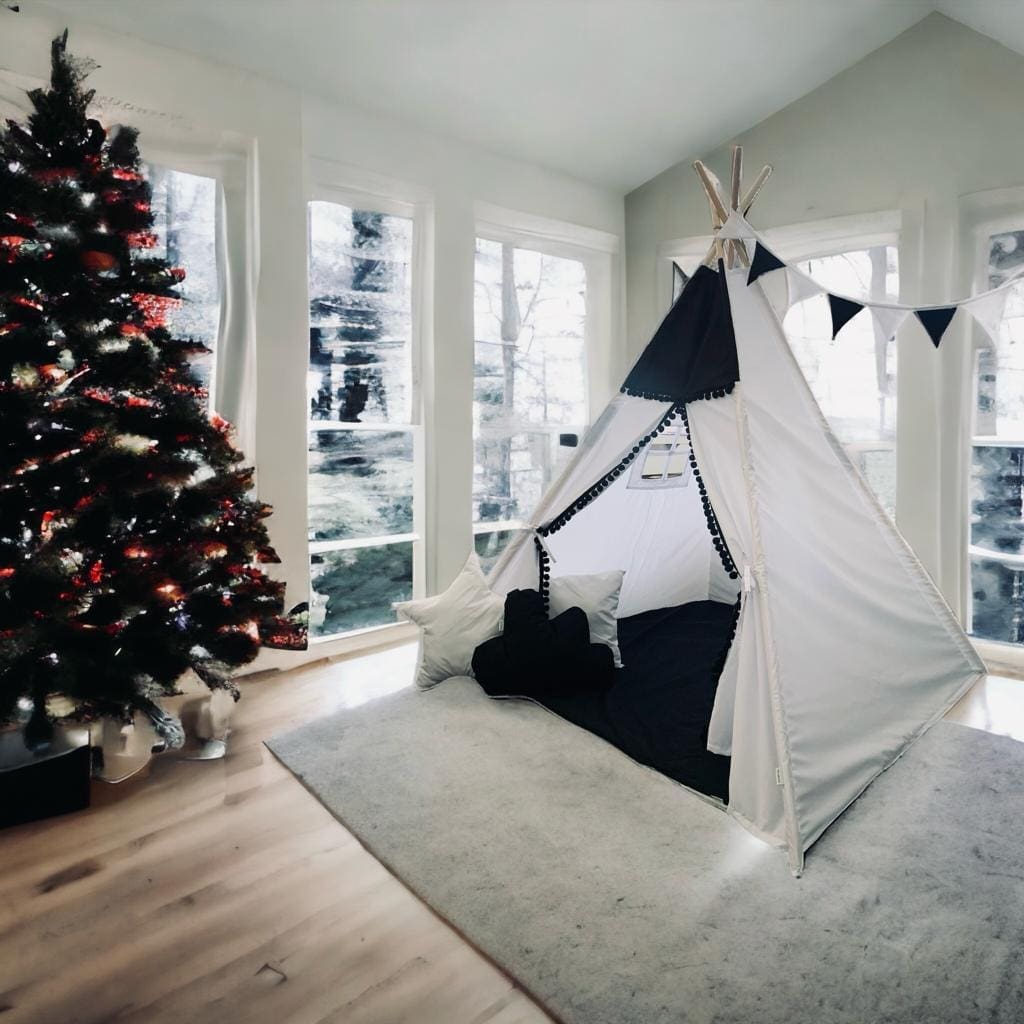 Namiot Tipi Montessori do zabawy dla dziecka 5