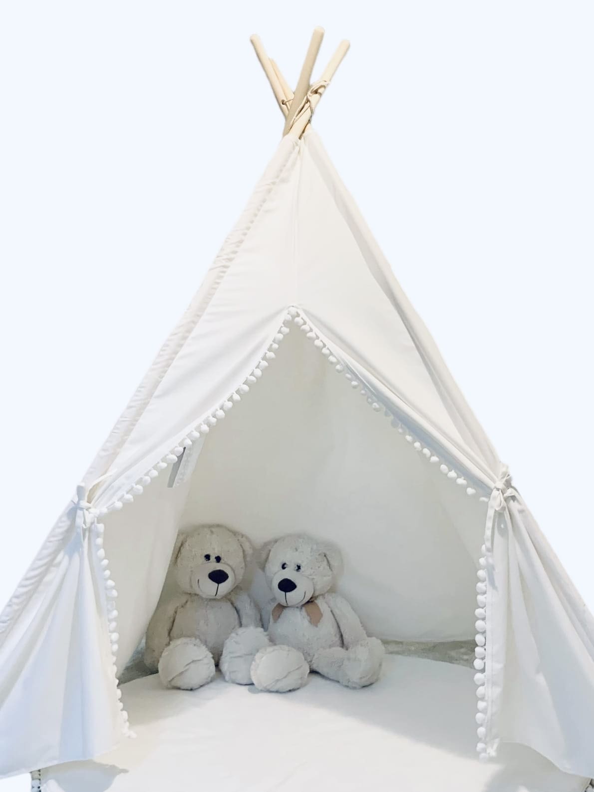 Namiot Tipi biały do zabawy dla dziecka 4